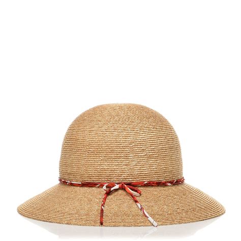 hermes sun hat of straw|hermes hats and gloves.